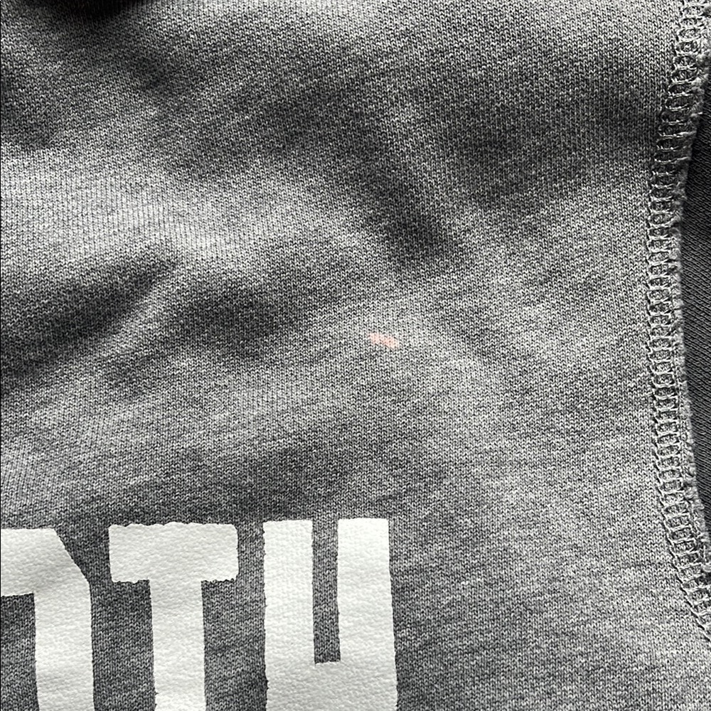 Vintage Grey Half-Zip Sweatshirt - Picture 5 of 7